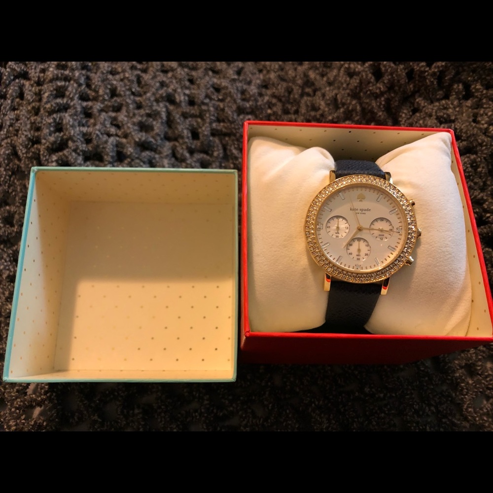 Kate spade New York Watch with navy band